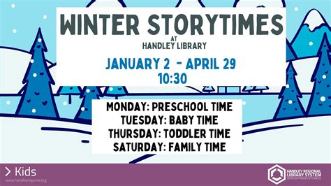 Preschool Time Handley Regional Library System