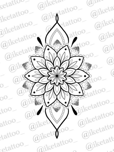 Pin On Tattoo Mandala Geometric Mandala Tattoo Mandala Tattoos For Women Mandala Flower Tattoos