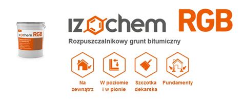 Izochem RGB Grunt Bitumiczny Pod Papy Izolacja 20L 12495927562