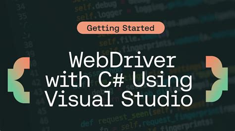 Selenium WebDriver C Tutorial Using Visual Studio