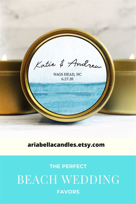 the perfect beach wedding favors are here