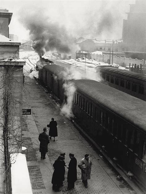 Mario De Biasi Stazione Di Porta Genova Dopo Una Nevicata Flickr