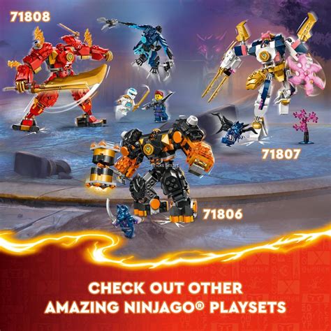 Lego Ninjago Kai S Elemental Fire Mech Building Toy Set