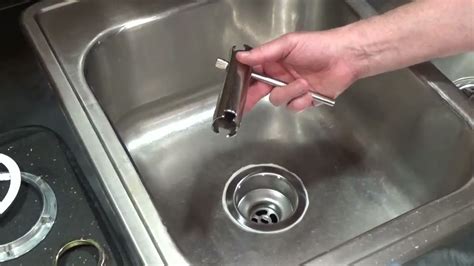 Installing Kitchen Sink Strainer Youtube