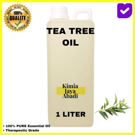 Jual Pure Tea Tree Essential Oil Minyak Tea Tree Liter Shopee