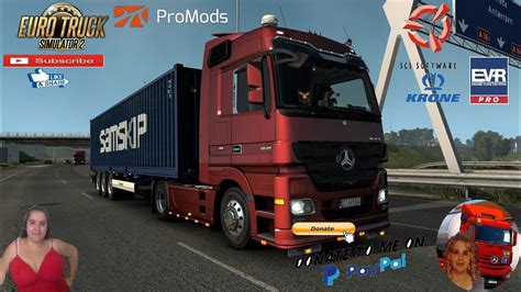 Euro Truck Simulator Evr Engine Sound Pro For Mercedes Actros