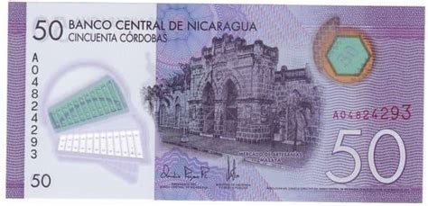 Billete 50 Cordobas Nicaragua Foronum