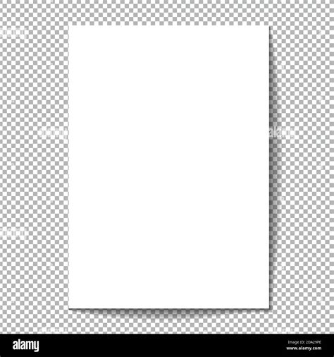 Bland Paper With Page Curl Stock Vector Images Alamy