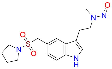 N Nitroso Almotriptan EP Impurity A Molecular Formula C16H22N4O3S