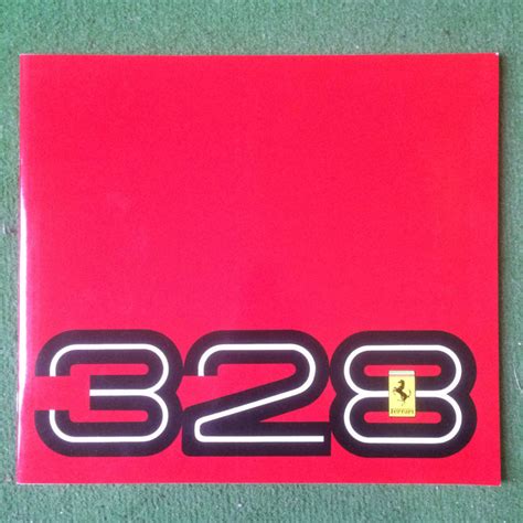 Presentation Catalogue Of The Ferrari 328 Gtb And Gts Catawiki