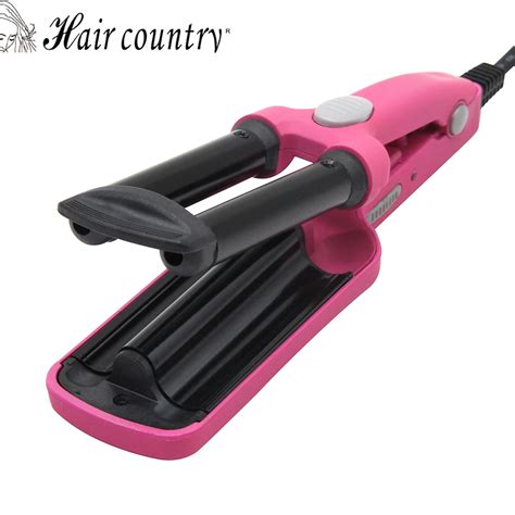 Aliexpress Buy Hair Country Mini 3 Barrels Hair Curler Magic