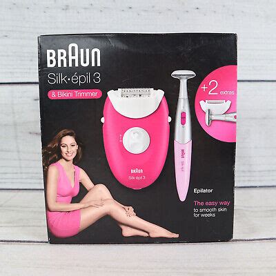 Braun Silk Pil Epilator With Extras And Silk Pil Bikini