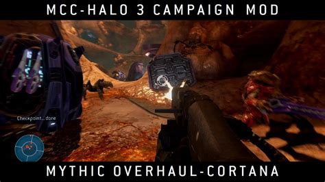 Halo Mcc Halo Campaign Mod Mythic Overhaul Cortana Youtube