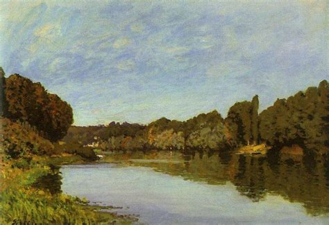 Images Mus E D Orsay The Seine At Bougival By Alfred Sisley