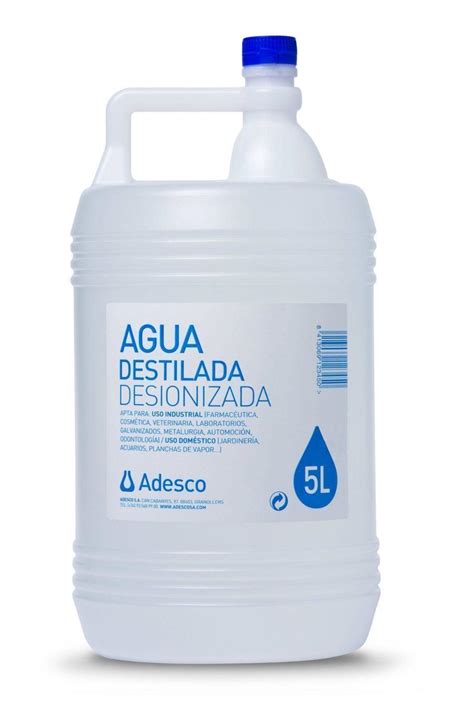 Agua Destilada Adesco