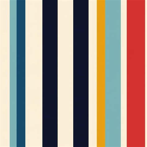 Premium AI Image | A colorful striped wallpaper with a striped pattern.