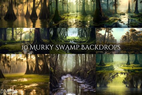 10 Murky Swamp Backdrops Mysterious And Enigmatic Swamp Lands Digital