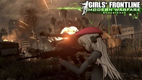 Girls Frontline Modern Warfare Remastered 3D T Dolls EP 4