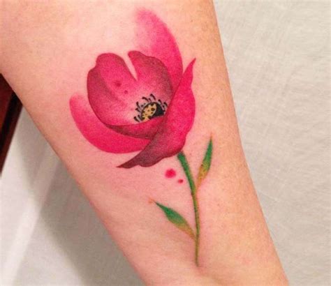 Flower Tattoo By Claudia Denti Post 22460 Tattoo Designs And