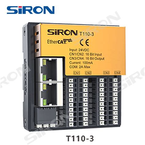 Siron T Series Digital Analog Inputs And Outputs Channels