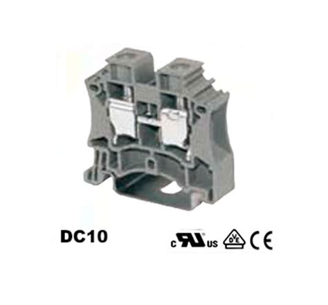 Bornera De ConexiÓn De 10 Mm² Dc 10 Isa Industrial