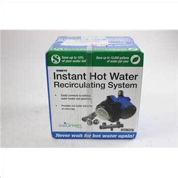 Watts Instant Hot Water Recirculating System Property Room