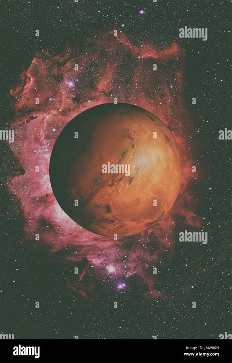 Sistema Solar Marte Es El Cuarto Planeta Desde El Sol Marte Es Un