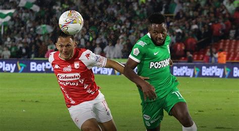 Santa Fe Vs Nacional Hoy Resumen Goles Cómo Quedó El Partido Y