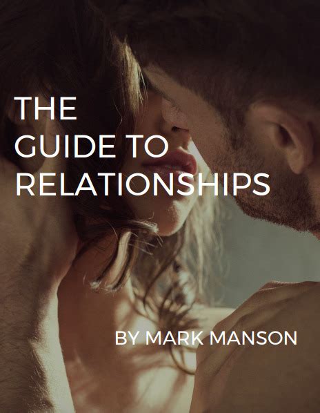 The Guide To Relationships By Mark Manson Goodreads