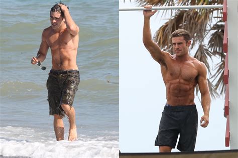 Zac Efron Son Impressionnante Prise De Muscles Pour Le Tournage De Baywatch