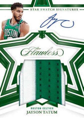 Panini Flawless Basketball Checklist Team Sets Box Info