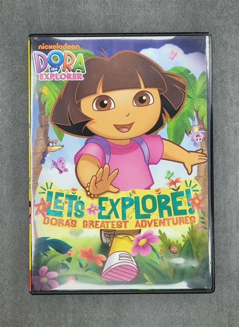 Dora The Explorer Lets Explore Doras Greatest Adventures Dvds 97368949942 Ebay