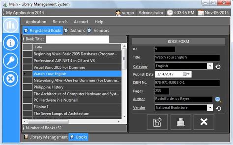 Library Management System Using Vb Net And Ms Access Sourcecodester