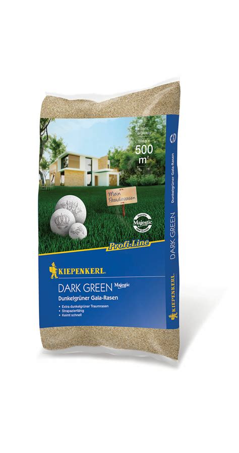 Kiepenkerl Profi Line Dark Green Dunkelgrüner Gala Rasen 10 kg