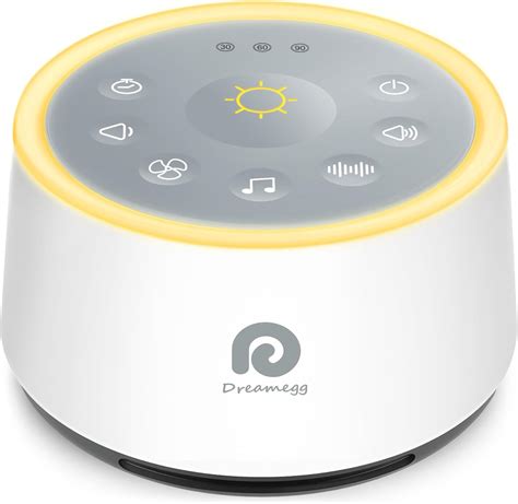 Dreamegg White Noise Machine D Sleep Sound Machine With Night Light