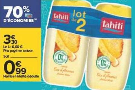 Anti Crise Fr Gel Douche Tahiti Chez Carrefour 07 06 20 06 Gel