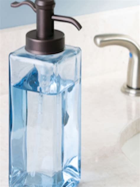 Buy Interdesign Navy Blue Soap Dispenser Bathroom Accessories For