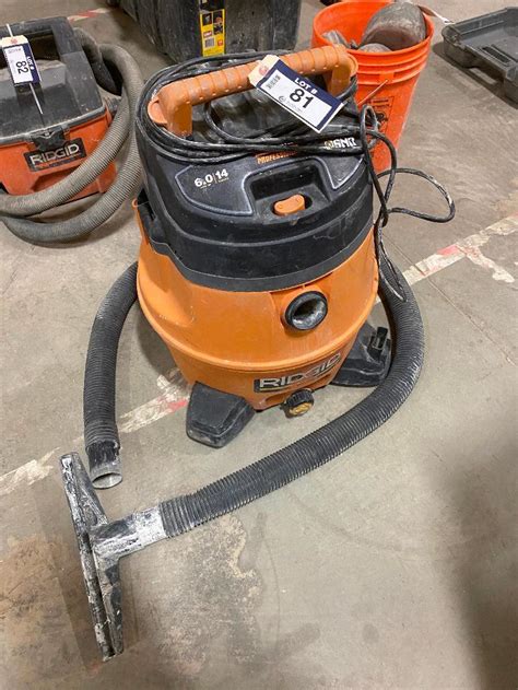 Ridgid Shop Vacuum 14gal 6hp