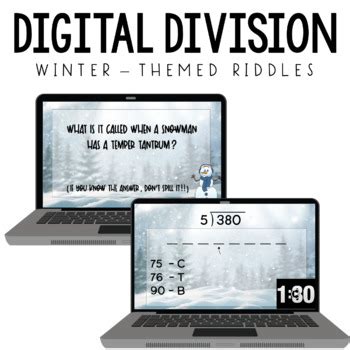 Division Riddle by That Modern Teacher | TPT