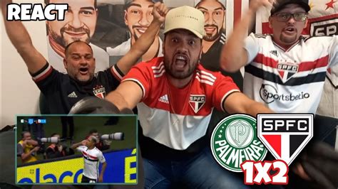 REACT PALMEIRAS 1X2 SÃO PAULO CPF NA NOTA KKKKK ESTAMOS NA SEMI