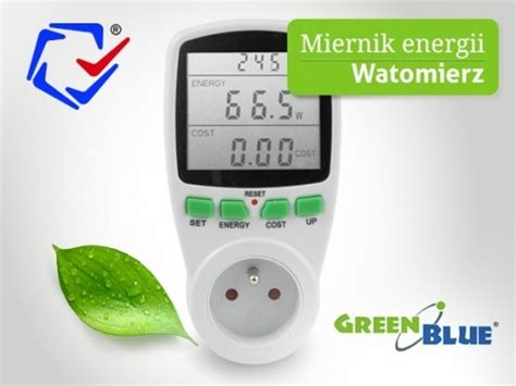 GreenBlue GB202 Watomierz Z LCD Miernik ProLine