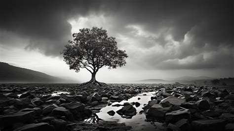 Premium Photo Monochrome Elegance Striking Black And White Photograph