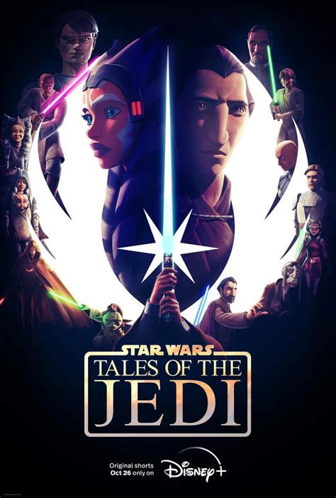 Star Wars Tales Of The Jedi Il Poster Ufficiale Della Nuova Serie