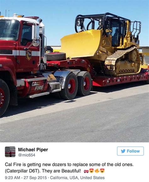 Cal Fire Getting New Dozers Wildfire Today