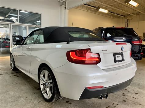 2017 Bmw 230i Xdrive M Sport Convertible Carfax Like New Silverzinc Motors