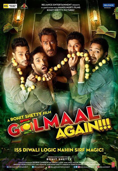 Golmaal Again poster equipped with a huge NAZAR BATTU photo - Rohit ...