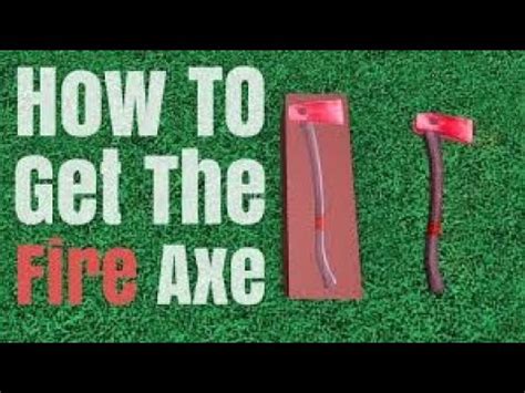 How To Get The Fire Axe In Lumber Tycoon Working Roblox