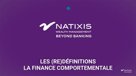 Les re définitions La finance comportementale on Vimeo