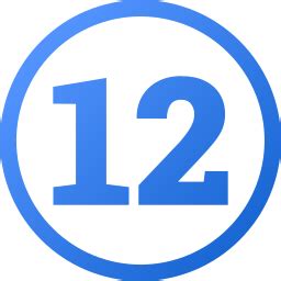number  generic circular icon freepik