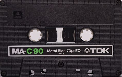 TDK MA C90 1979 Cassette Tape Artwork